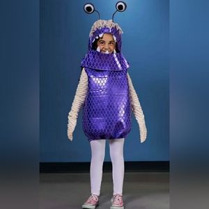 Monsters Inc Boo Deluxe Toddler Costume Purple- 3T